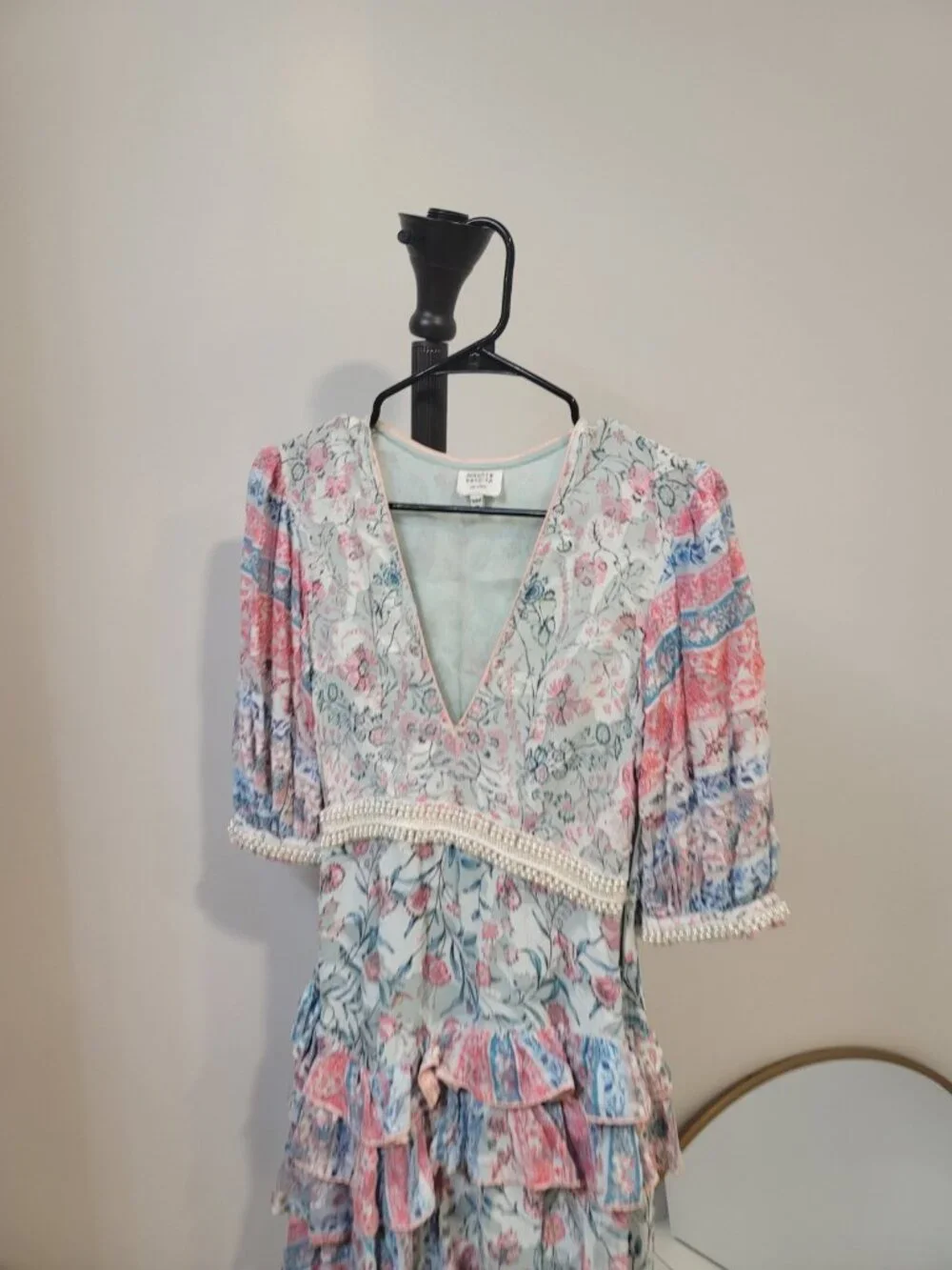 Hermant And Nandita Hana Dress Size Xs Multicolor